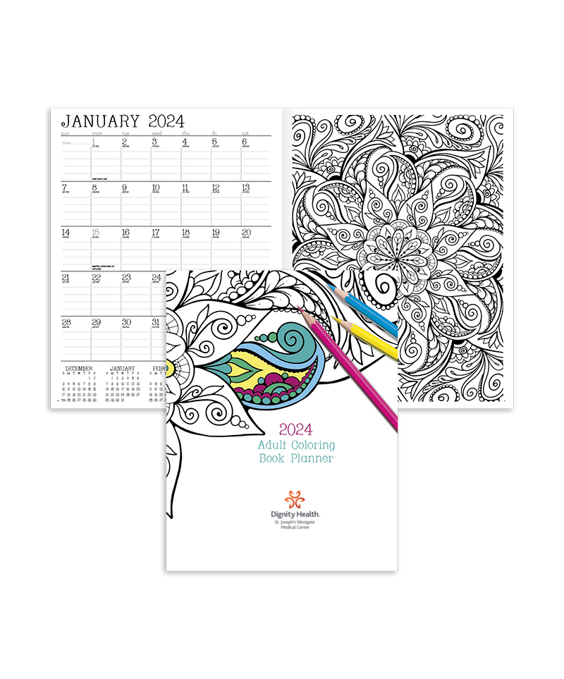 Adult Coloring Book Planner